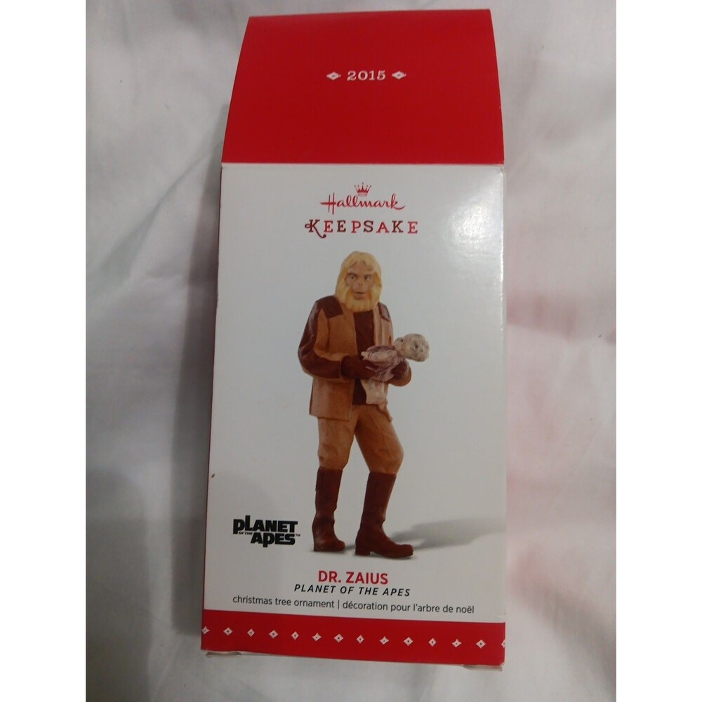 Hallmark Keepsakes 2015 Dr. Zaius Planet Of The Apes Christmas Ornament